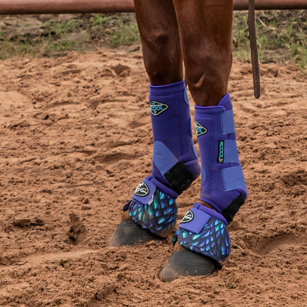 Professional's Choice 2XCOOL boot side view shows ultra-lightweight durability and movement.