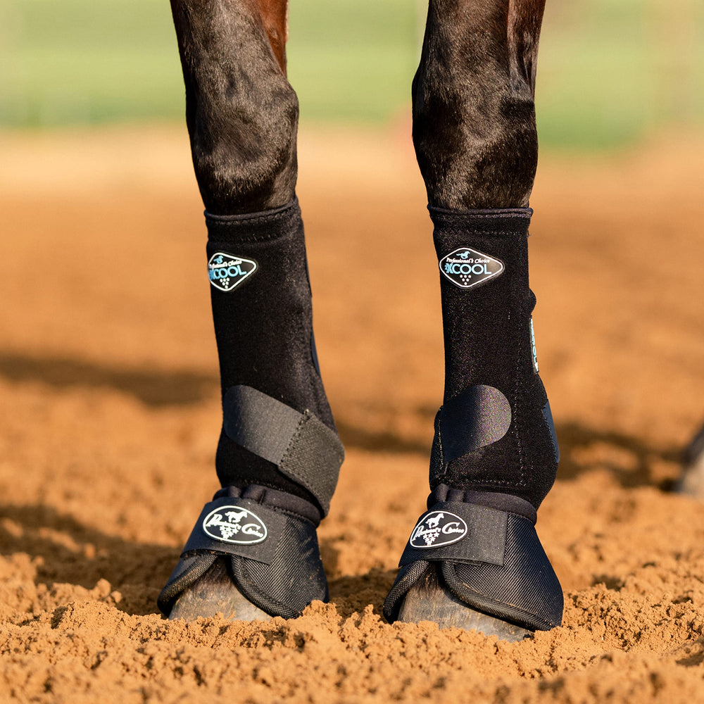Professional's Choice 2XCool boots side view during movement with breathable comfort