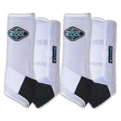 Professional's Choice 2XCool horse boot front view shows breathable, protective design for active riding.