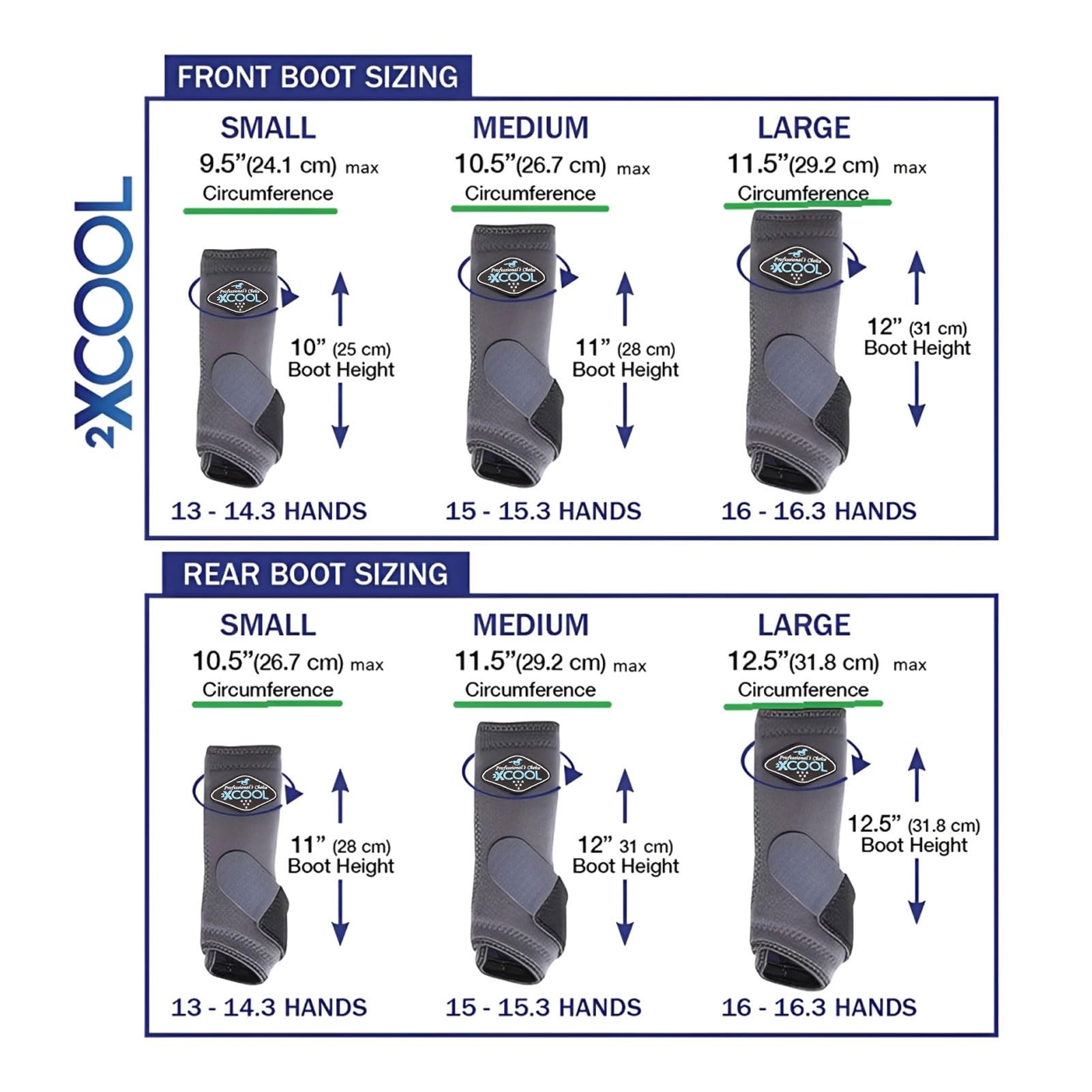 Professional's Choice 2XCool boot pack shot—value four-pack in small purple.