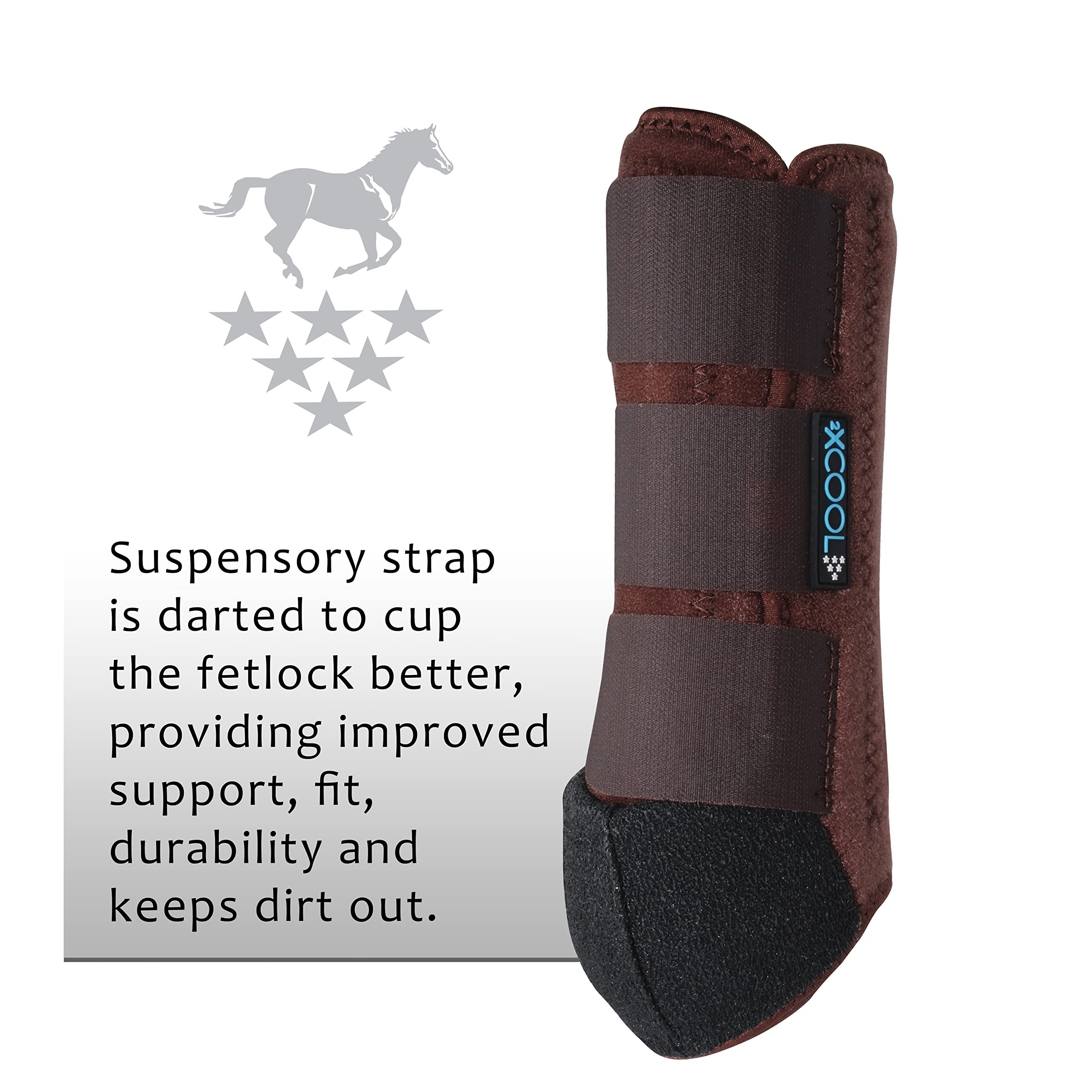 Professional's Choice 2XCool SMB V Pack L Cho durable boot design for long-lasting support.