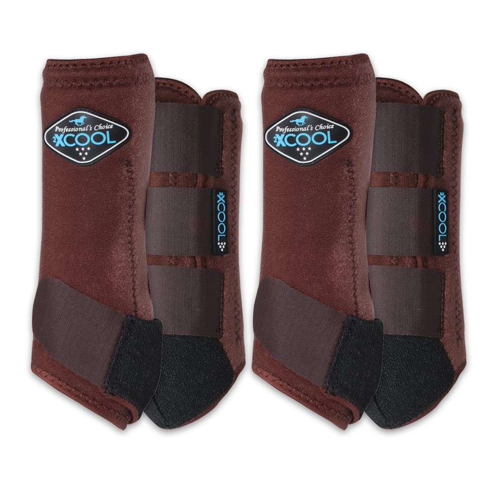 Professional's Choice 2XCool SMB V Pack L Cho front view highlights breathable support for horses.