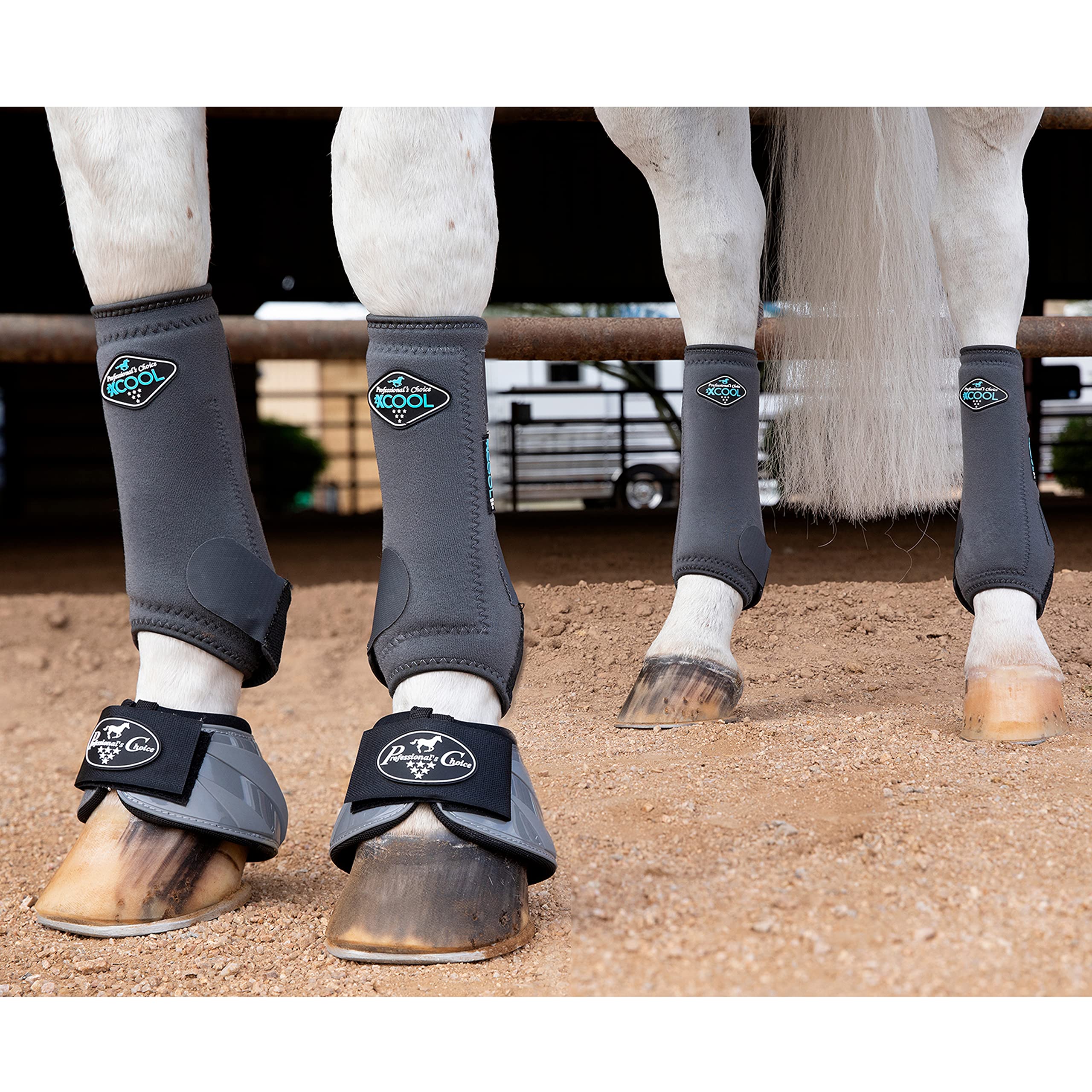 Professional's Choice 2XCOOL boots closeup strap emphasizes durable suspension strap.