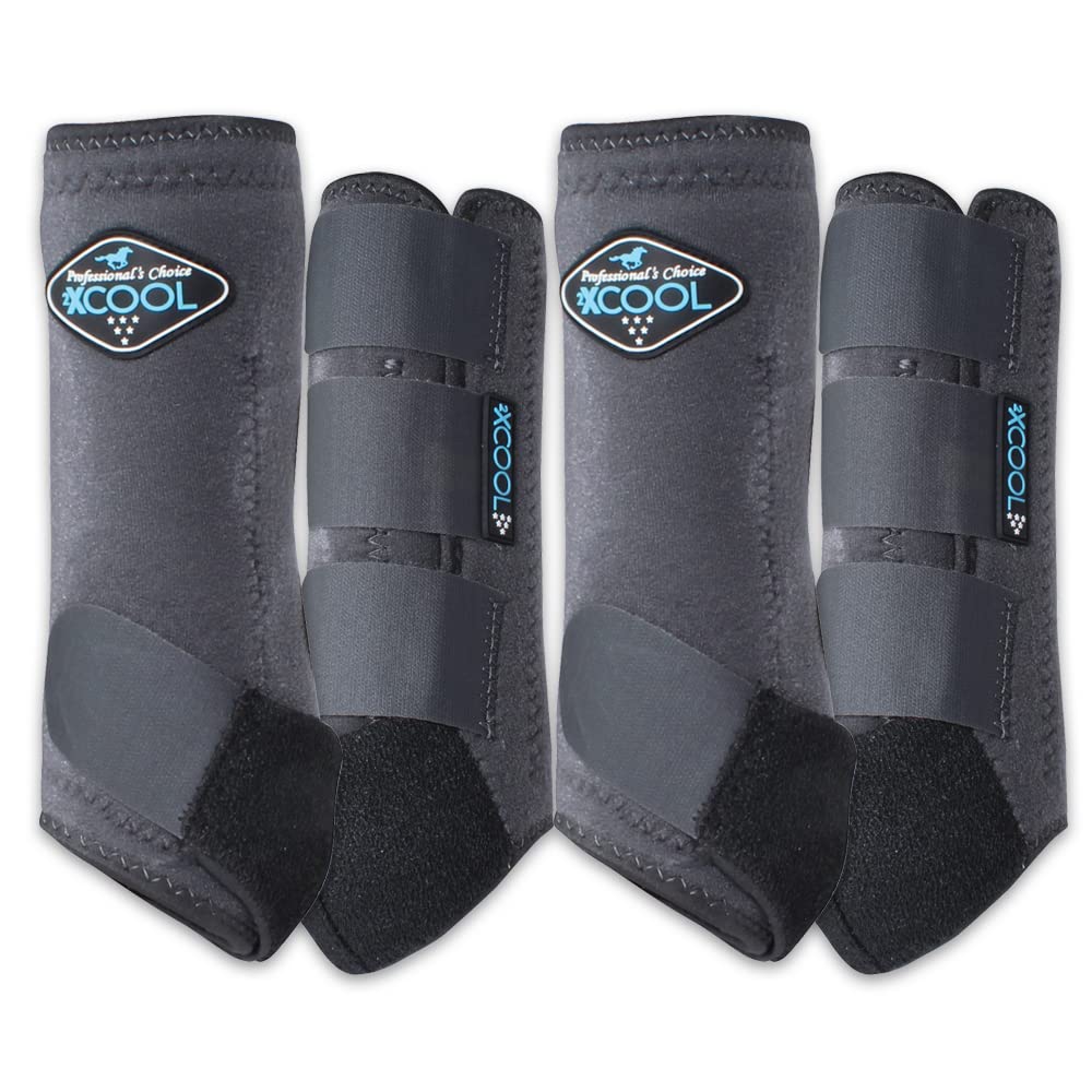 Professional's Choice 2XCOOL boots side view showing protection for active horses.