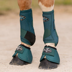 Professional's Choice 2XCool boot back strap stretch Kevlar detail improves durability.