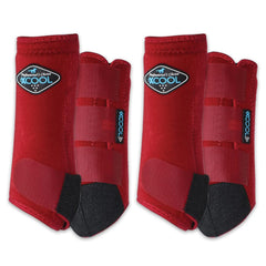 Professional's Choice 2XCool boot side view highlights breathable protection for active horses
