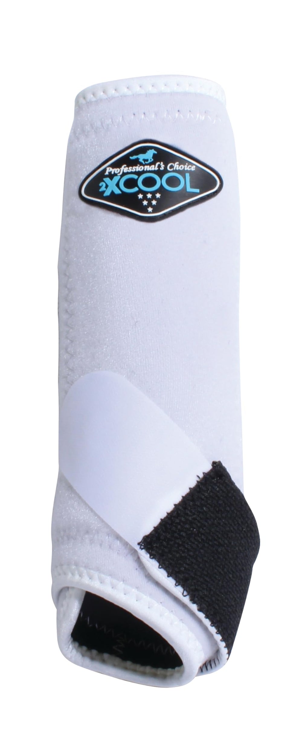 Professional's Choice 2XCool boot front view shows cooling design for active horses.