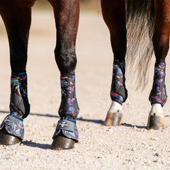 Professional's Choice 2XCool boot interior shows rapid drying for sweating workouts.