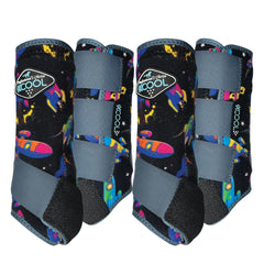 Professional's Choice 2XCool boot, lateral view, cooling comfort for active horses.