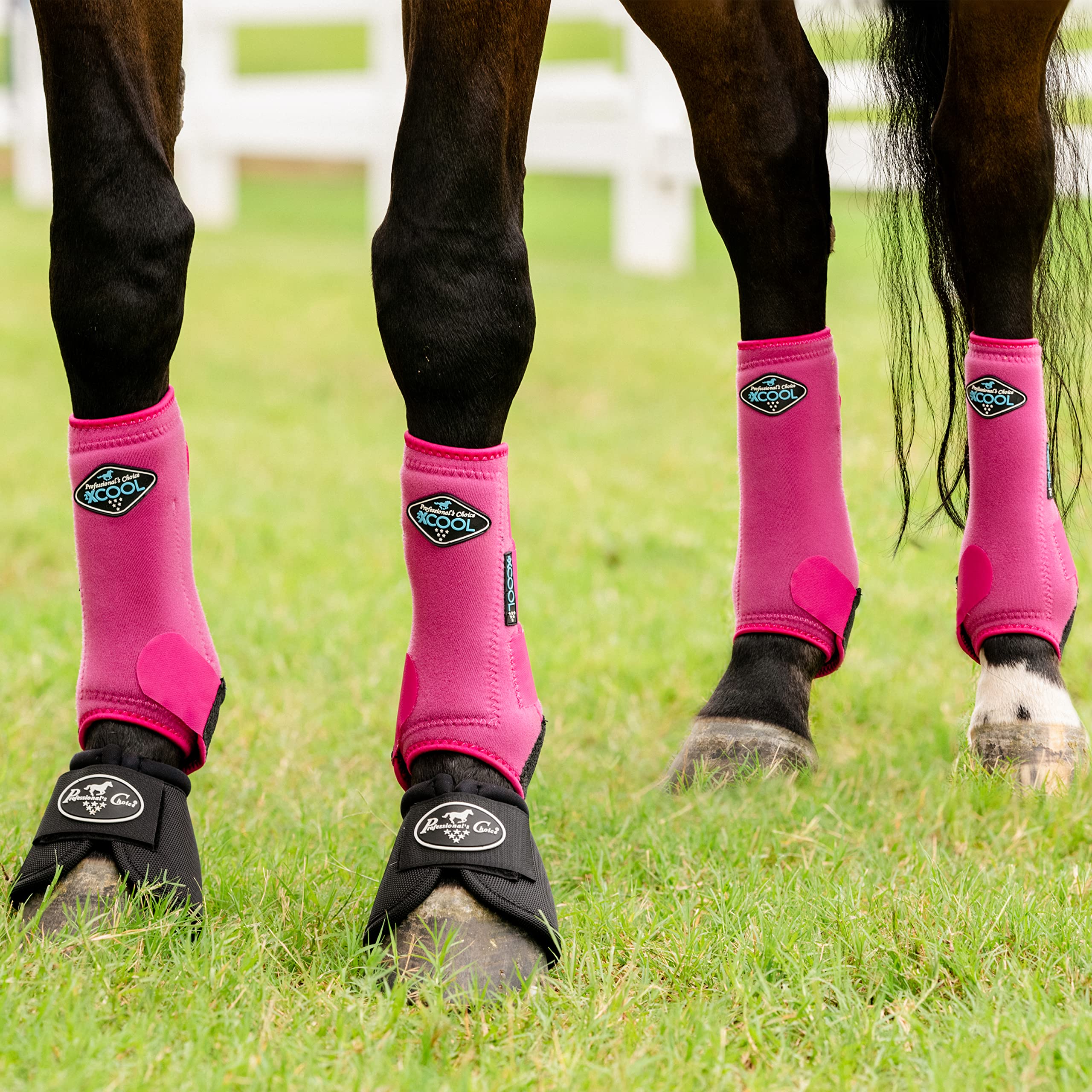 Professional's Choice 2XCool boot liner with Triple Chill Effect cooling minerals and moisture-wicking action