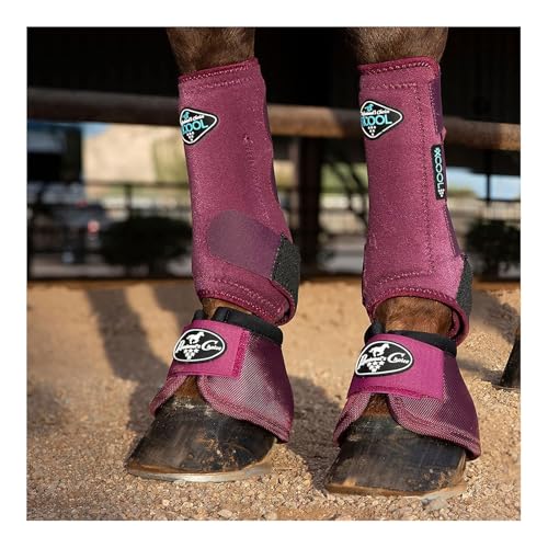 Professional's Choice 2XCOOL boots pair-worn image emphasizes durability