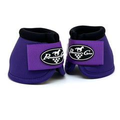 Professional's Choice Ballistic Overreach Bell Boots with textured PVC outer layer guard against interference during riding.