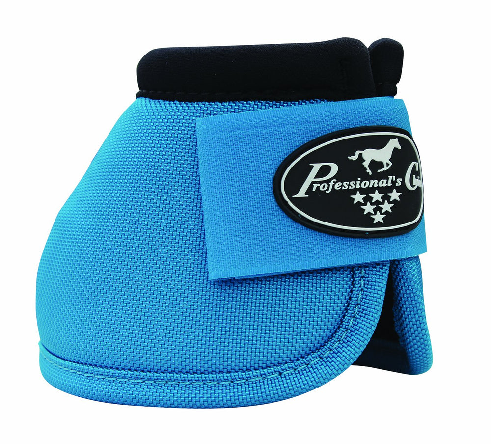 Professional's Choice Ballistic Overreach Bell Boots in Pacific Blue protect hooves during training and prevent overreach.
