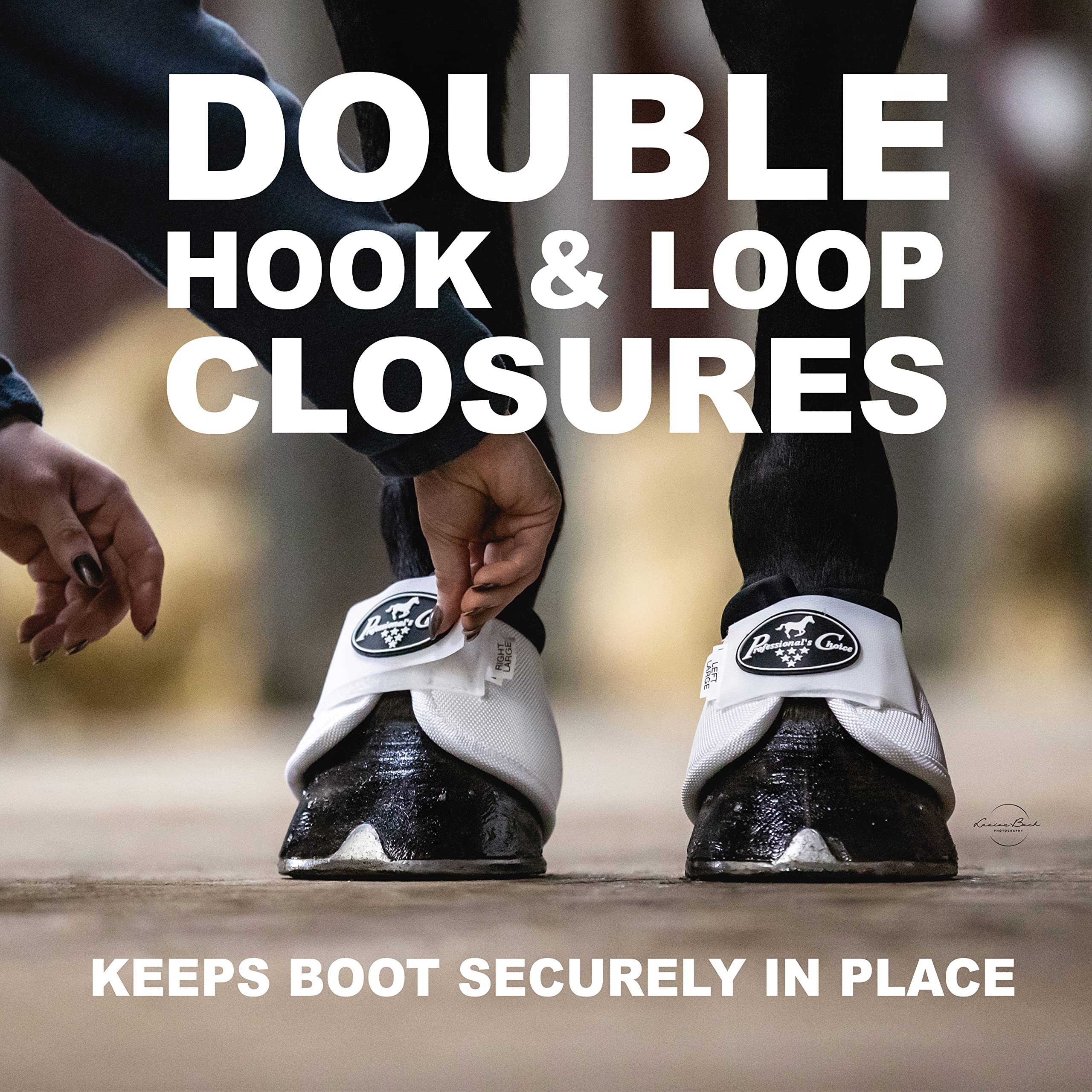 Professional's Choice Ballistic Overreach Bell Boots sold in pairs for easy pairing in barns