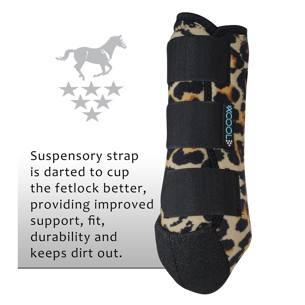 Professional's Choice 2XCool boot in action during riding session demonstrates cooling and dryness.
