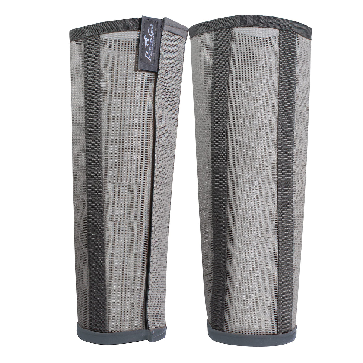Professional's Choice Deluxe Fly Boots breathable mesh closeup shows pest protection during turnout.
