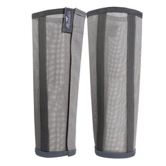 Professional's Choice Deluxe Fly Boots breathable mesh closeup shows pest protection during turnout.