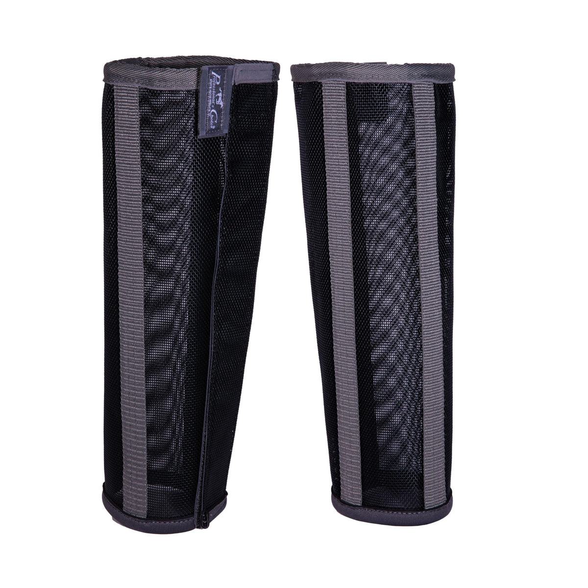 Professional's Choice Deluxe Fly Boots breathable mesh closeup showing bite protection.