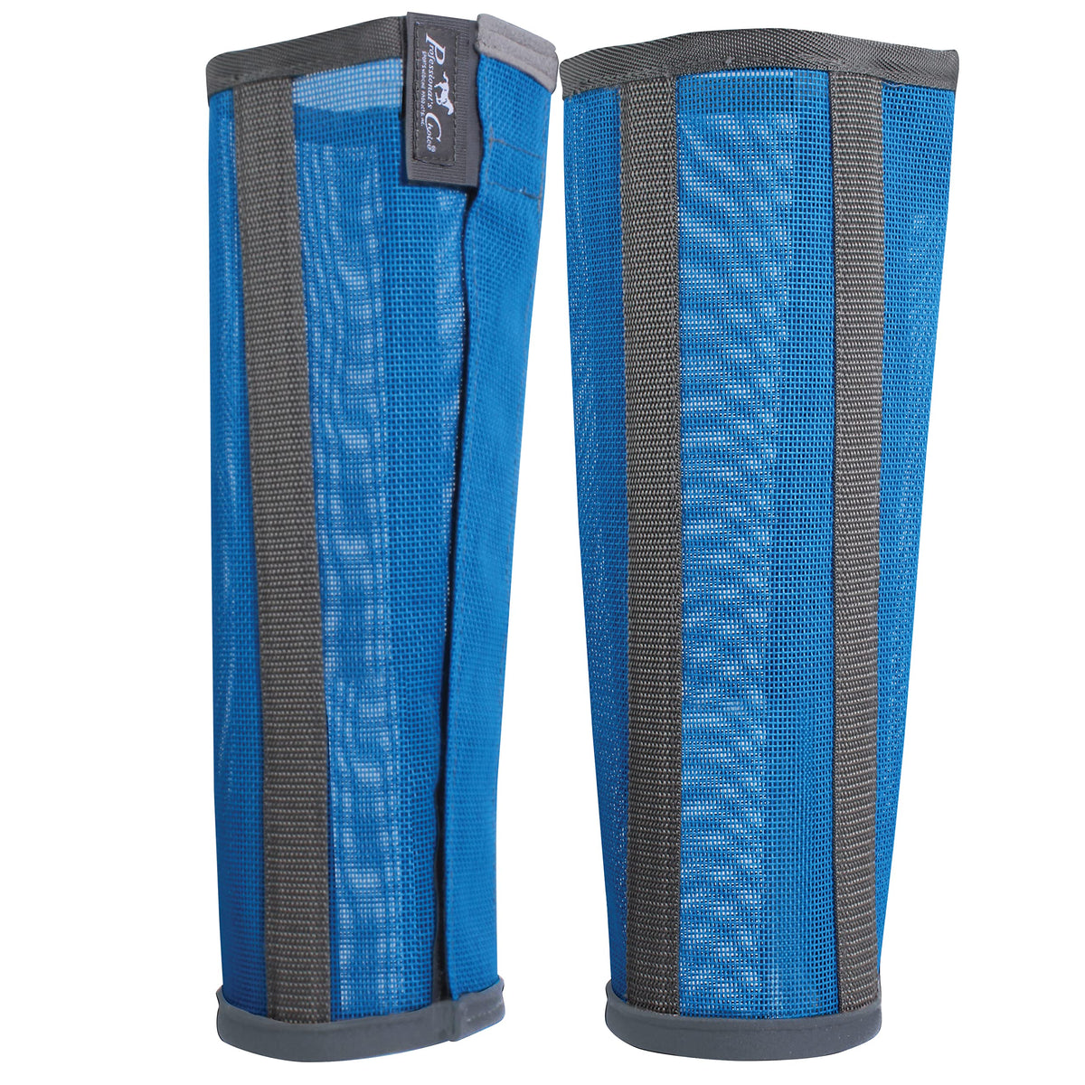 Professional's Choice Deluxe Fly Boots worn on a horse highlighting breathable mesh protection