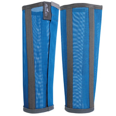 Professional's Choice Deluxe Fly Boots worn on a horse highlighting breathable mesh protection