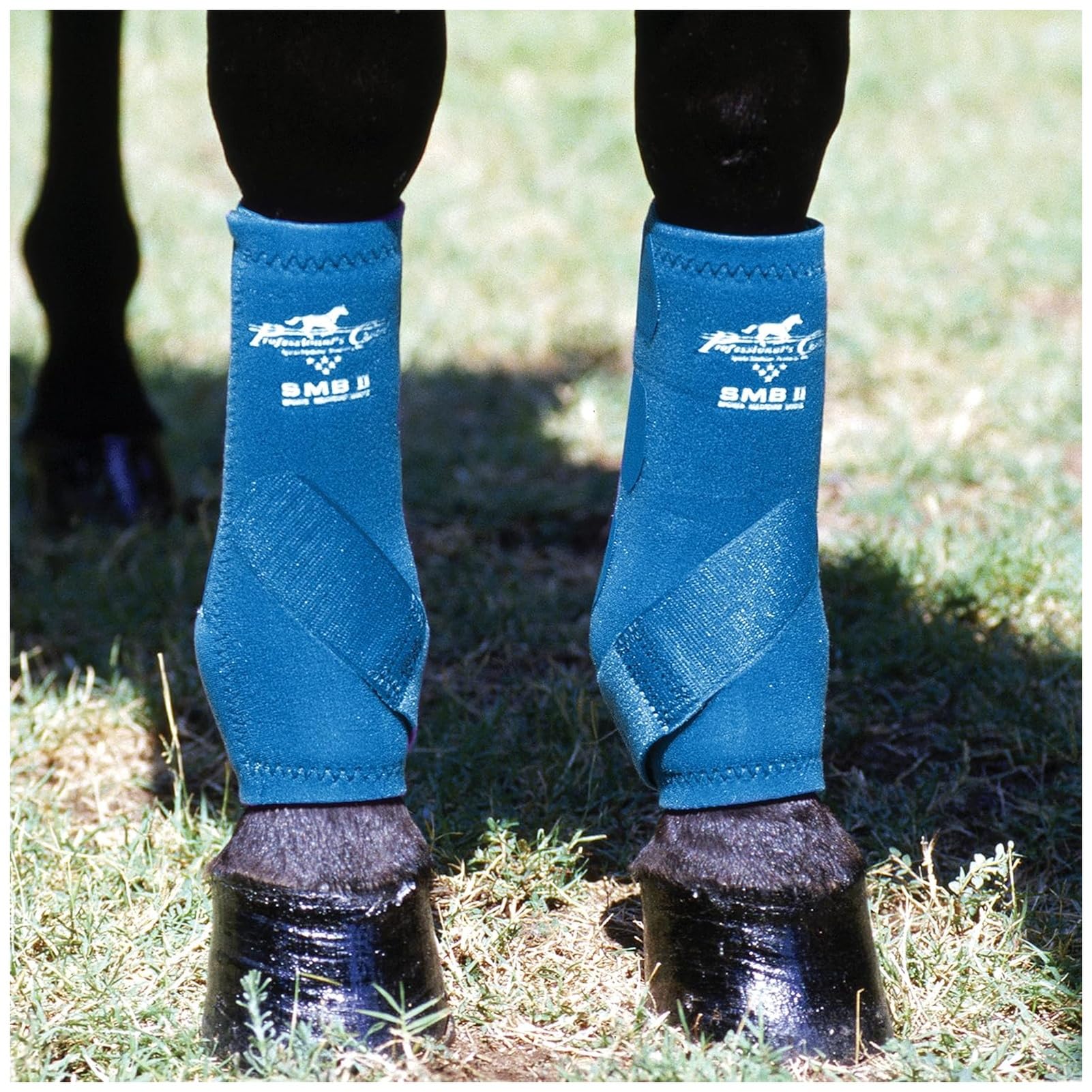 Professional's Choice SMBII boots, front view, secure fit for confident jumping.