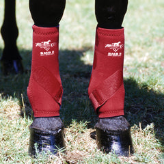 Professional's Choice SMBII crimson medium strap closeup showing durable closure for everyday use