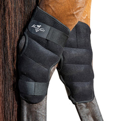 Professional's Choice Hock Ice Boot front view with secure straps for stable cold therapy.