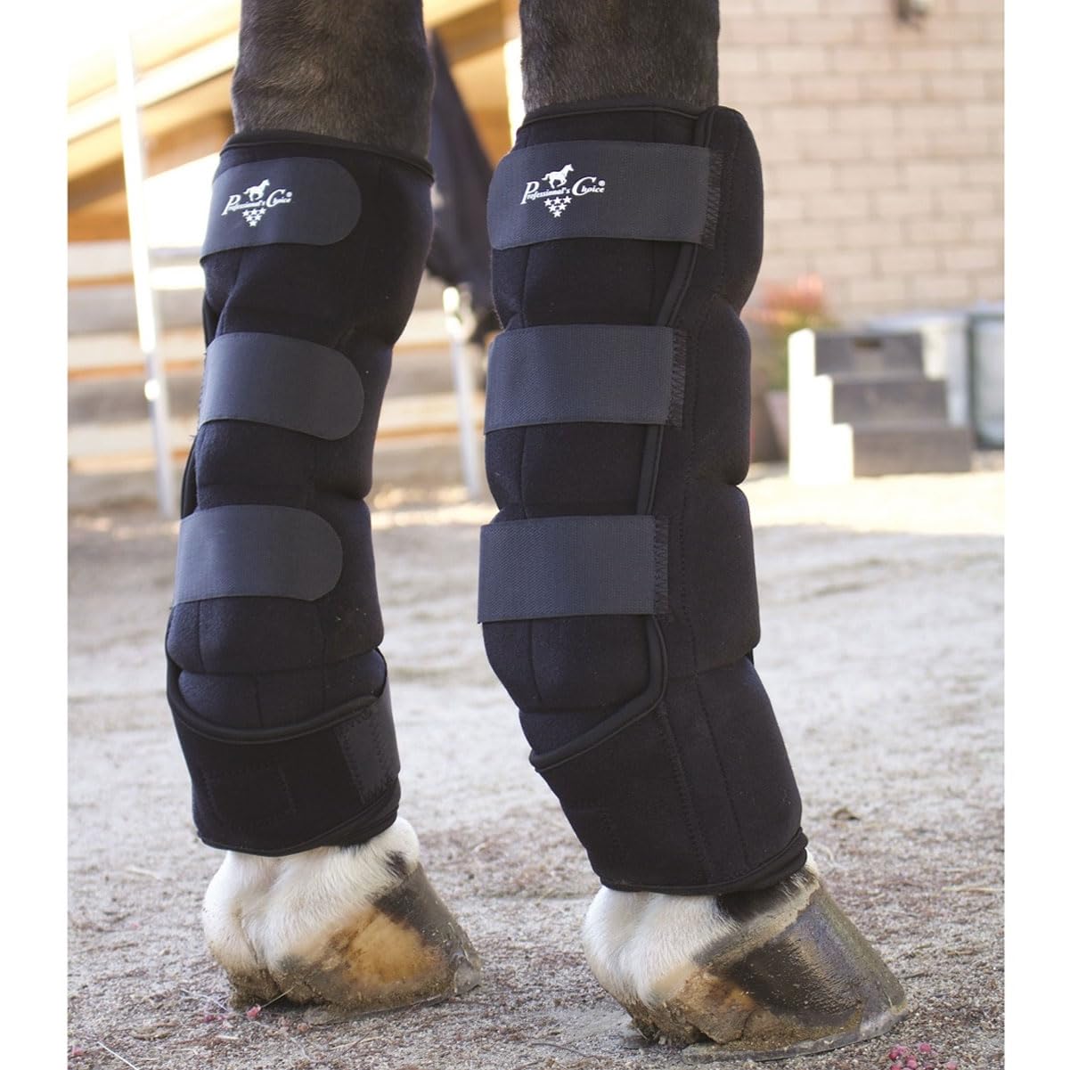Professional's Choice ice boot 4x6 black carrying bag view emphasizes portability.