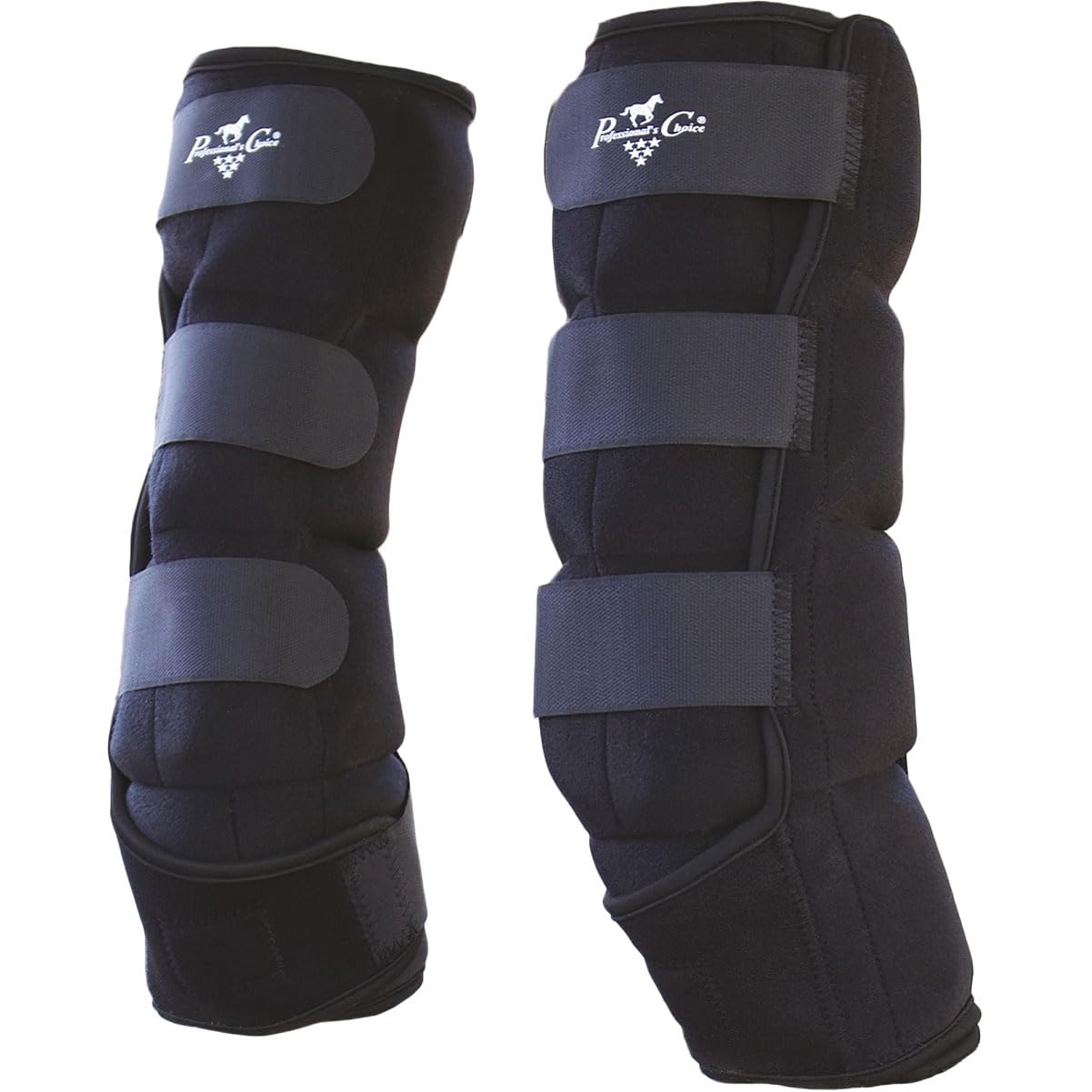 Professional's Choice ice boot 4x6 black front view aids post-workout cooling.