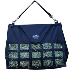 Professional's Choice Medium Feeder Hay Bag top-closure design promotes slow, controlled hay intake.
