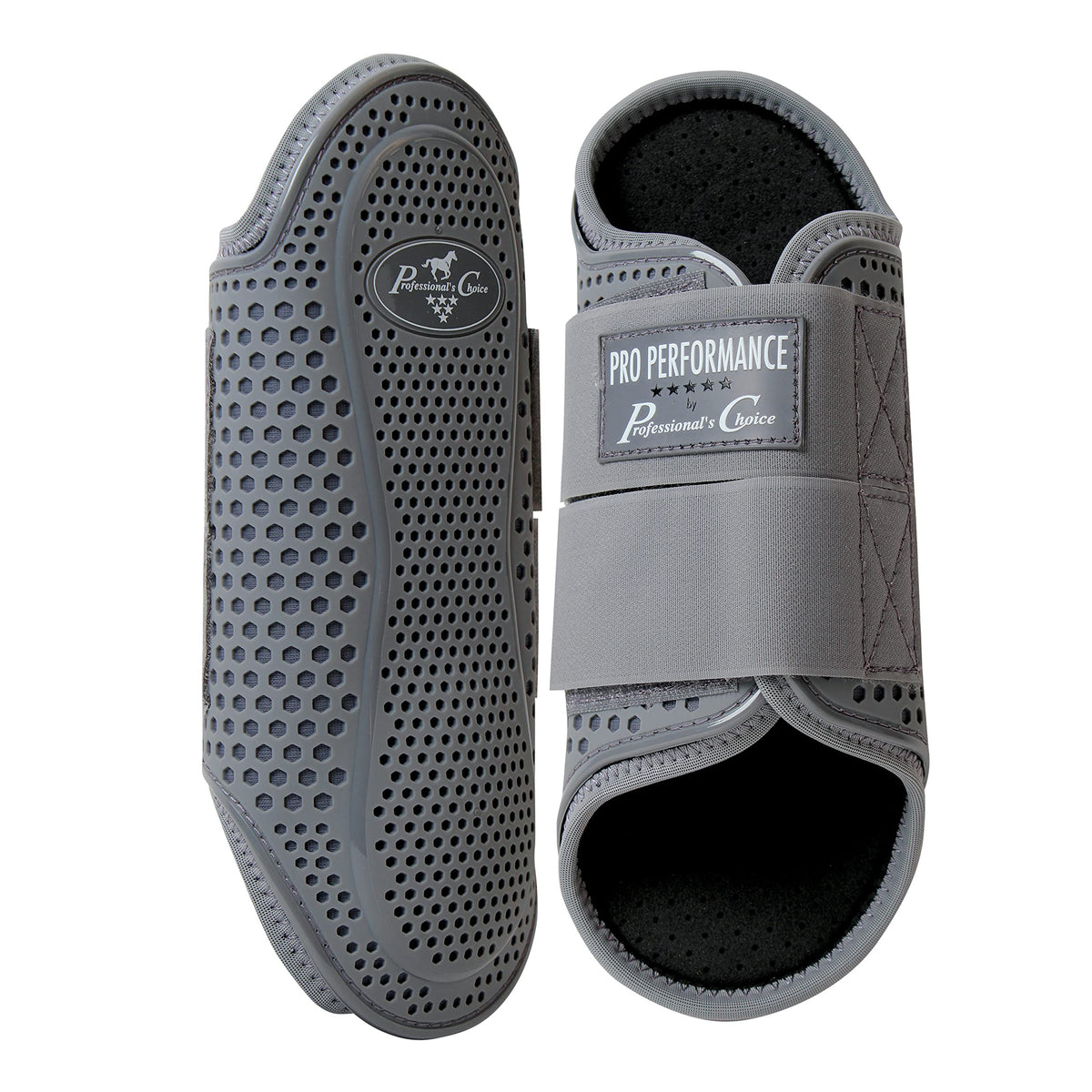 Professional's Choice Pro Performance Hybrid Splint Boot shows durable pro mesh outer layer protection.