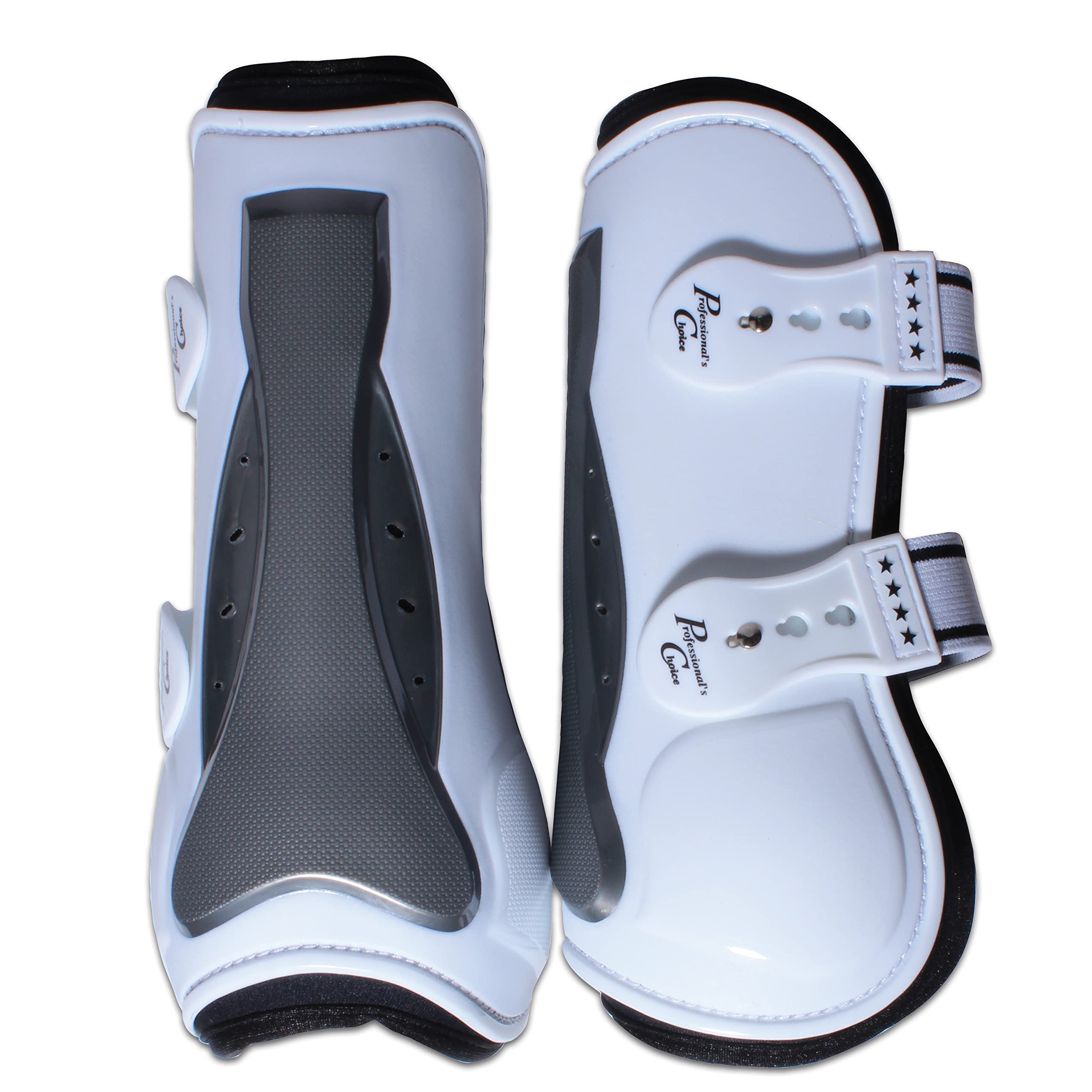 Professional's Choice Pro Performance Show Jump Boots front outer shell demonstrating durable, breathable protection for show jumping.