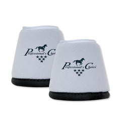 Professional's Choice Quick-Wrap Bell Boots with 360 wrap provide secure hoof protection.