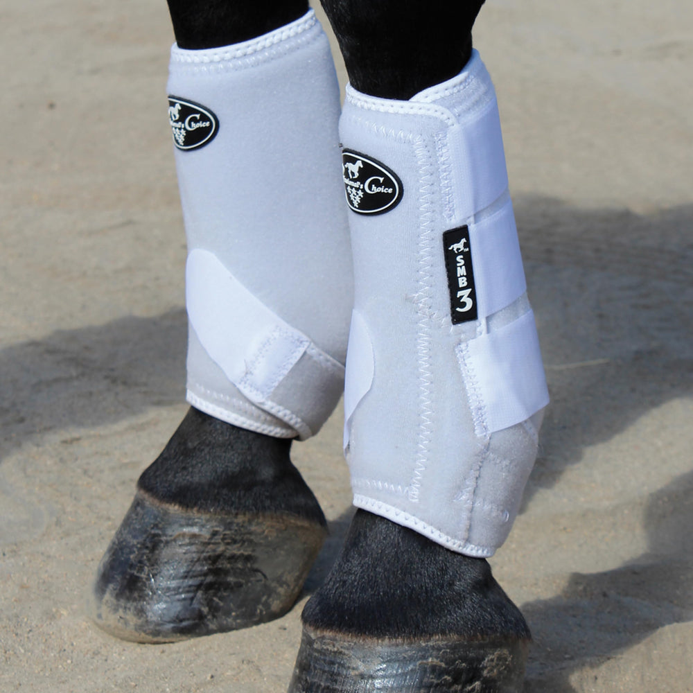 Professional's Choice SMB-3 boot dirt-resistant closeup demonstrates snug fit and dirt protection.