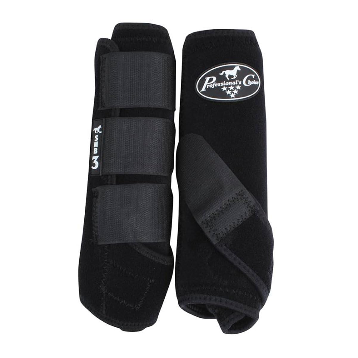 Professional's Choice SMB-3 boot front view shows full hoof protection and secure fit.