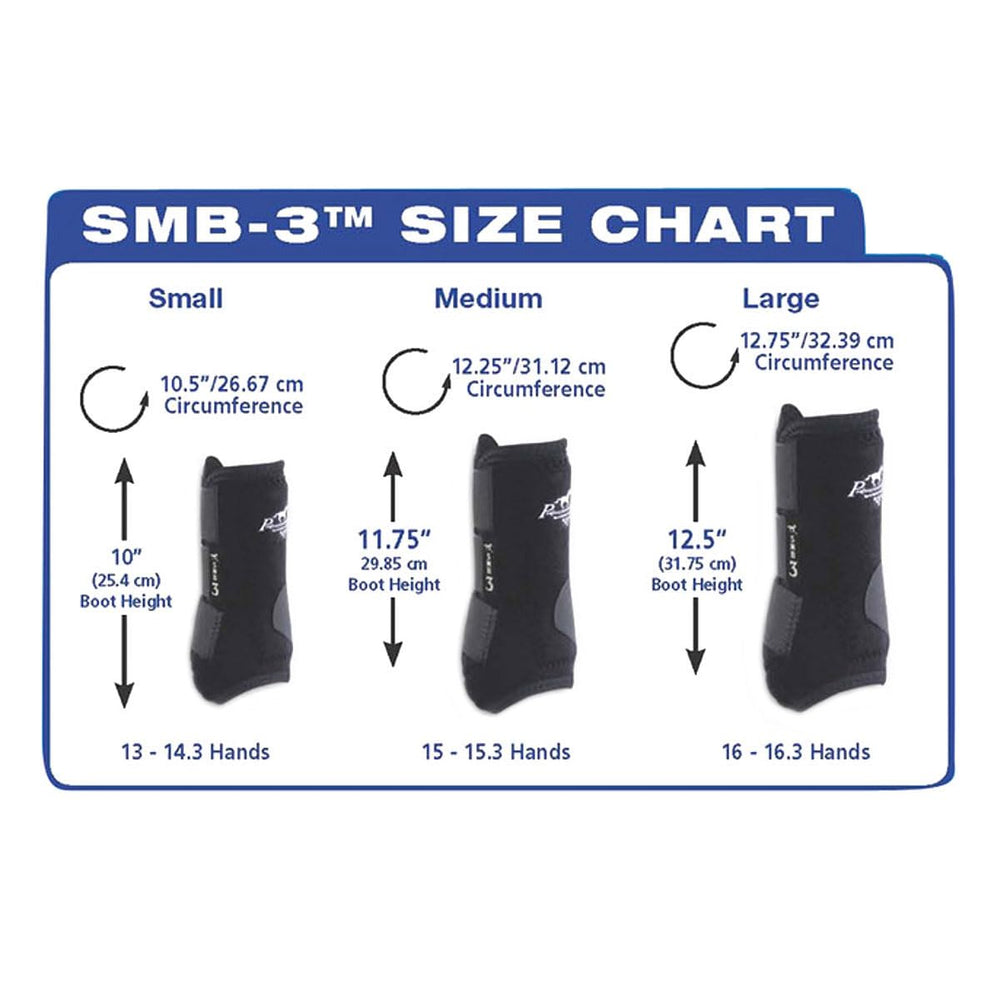 Professional's Choice SMB-3 boot with cut-back bottom compatible with overreach boots.