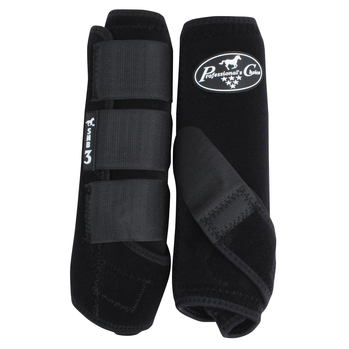 Professional's Choice SMB-3 boot front view—360° protection for cannon bones during rides.