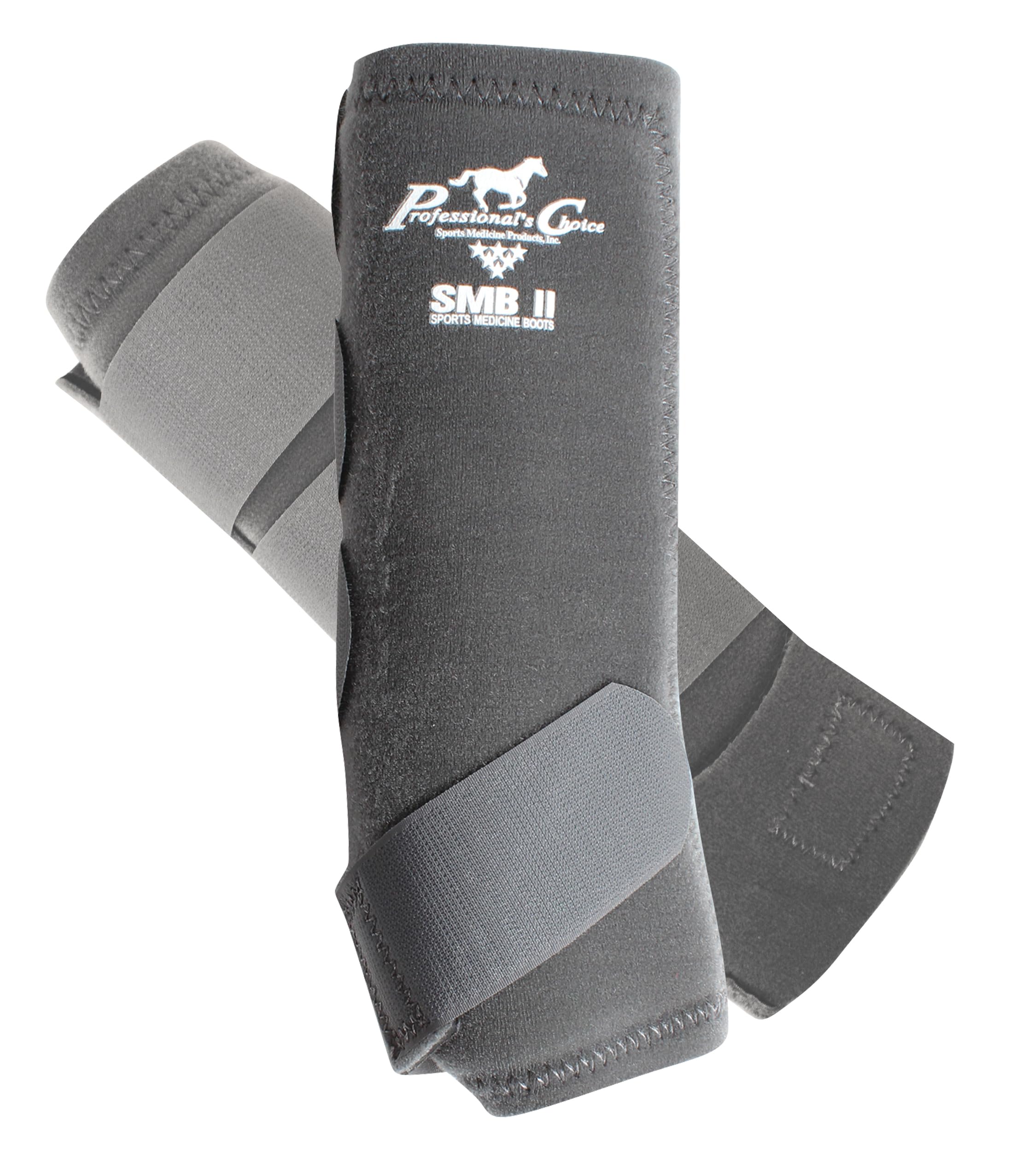 Professional's Choice SMBII boot side view showing durable leg protection for performance horses.