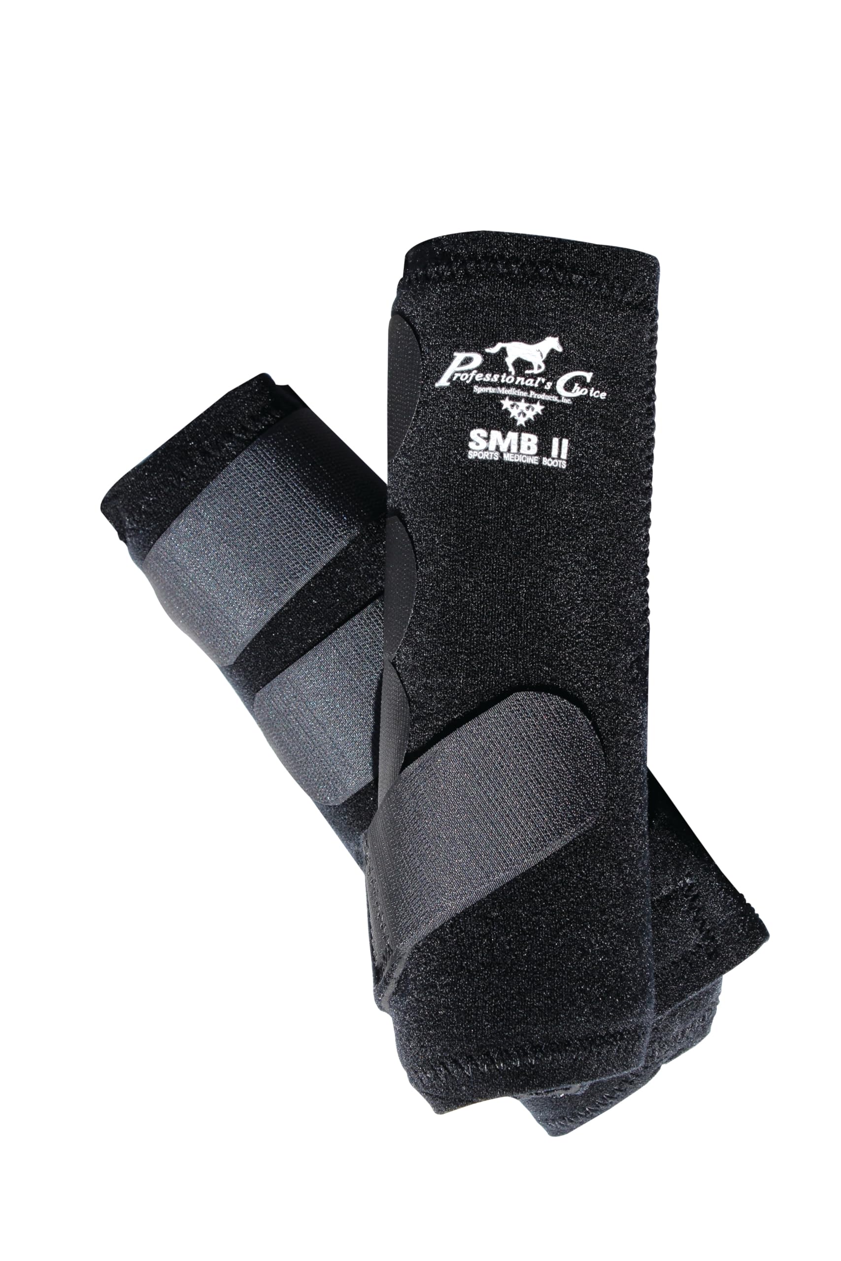 Professional's Choice SMBII boots front view offering protective leg coverage for performance horses.
