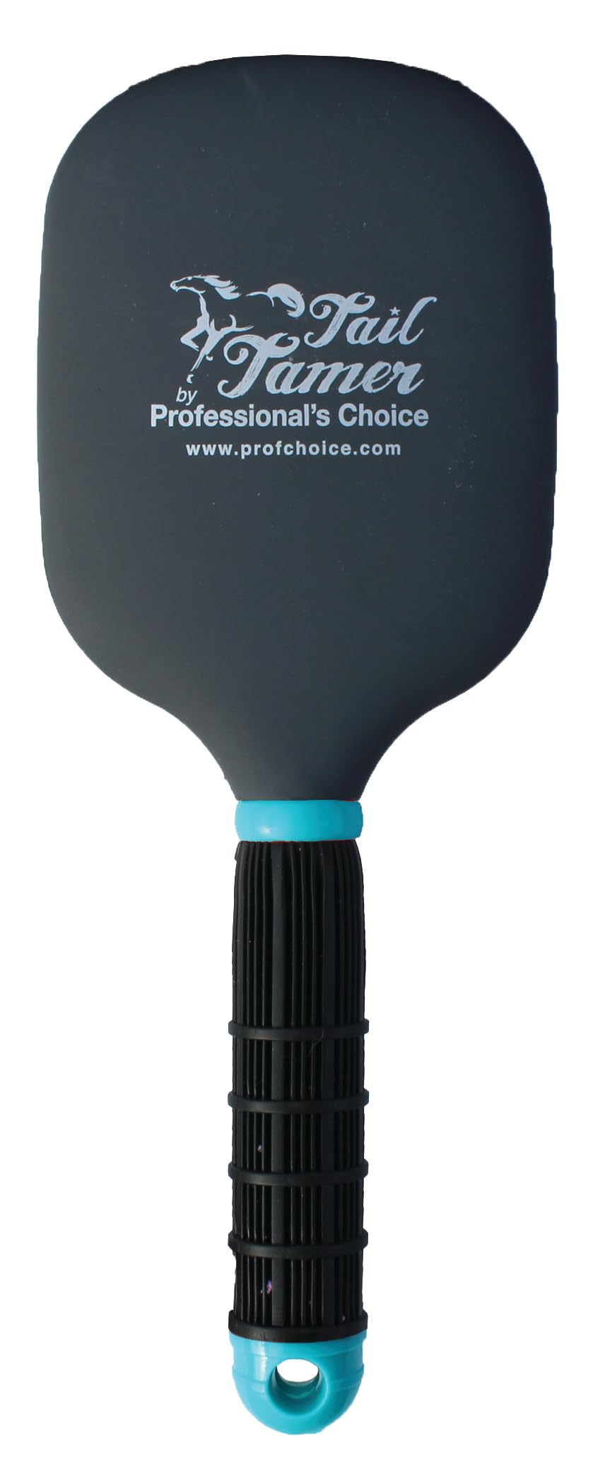 Professional's Choice Tail Tamer Mod Paddle Brush with colorful bristles boosts quick, versatile styling