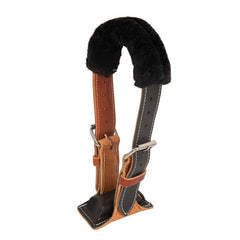 Professional's Choice Dare collar strap closeup shows secure fit and leather durability.
