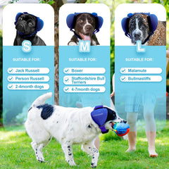 PROHEAR GEL pads detail highlights gentle contact with a dog's ears.