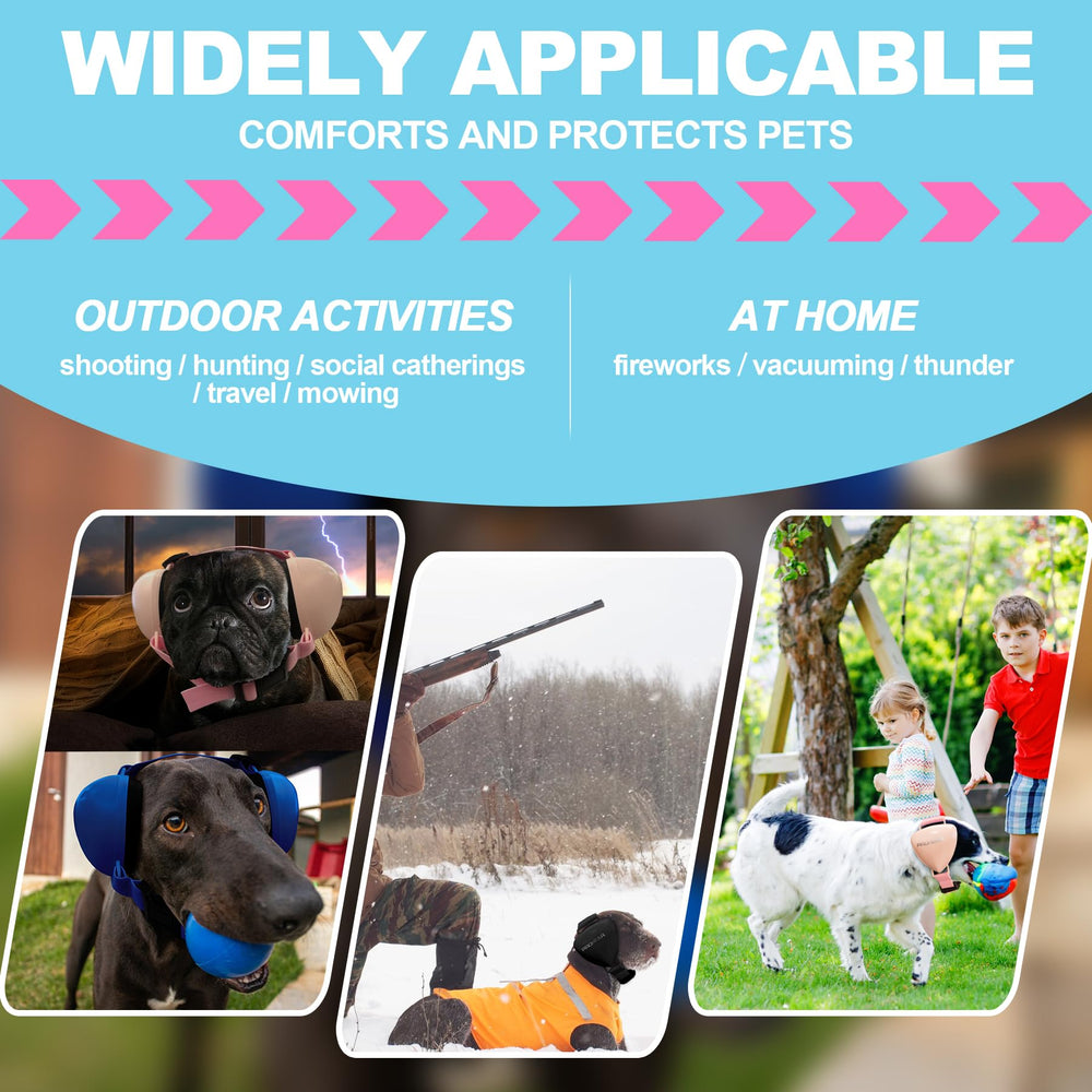 PROHEAR GEL pads reduce disturbances for dogs during sleep.