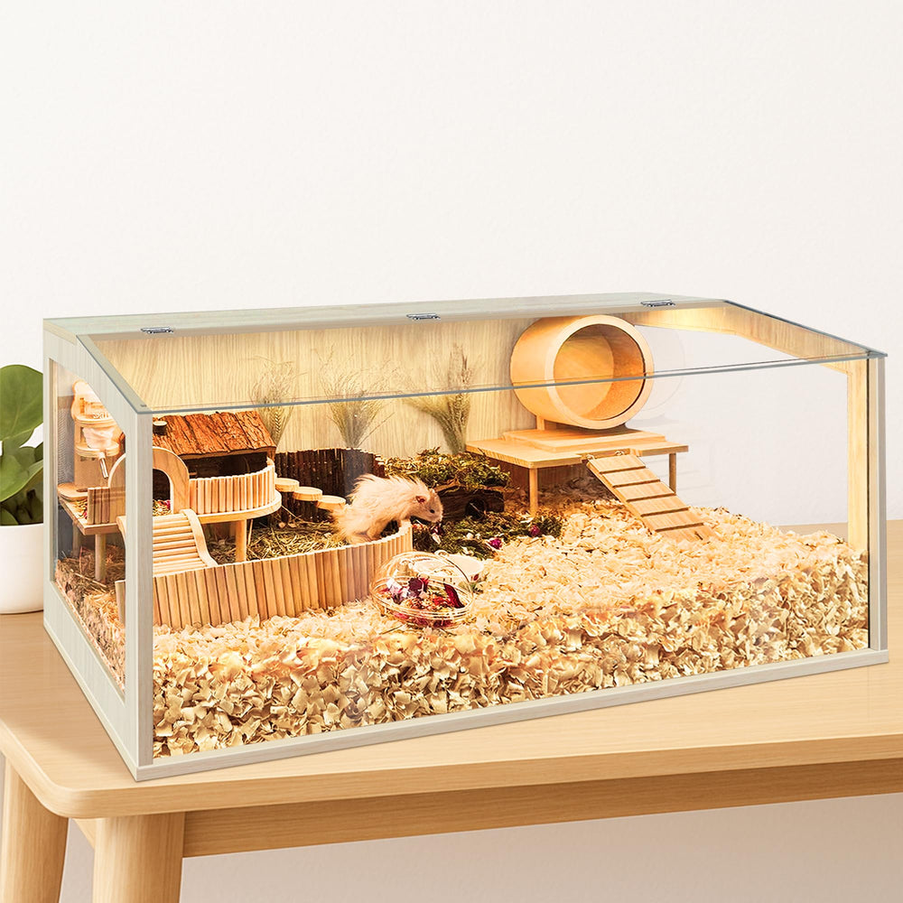 PROLEE bottom acrylic panel simplifies cleaning and moisture control.