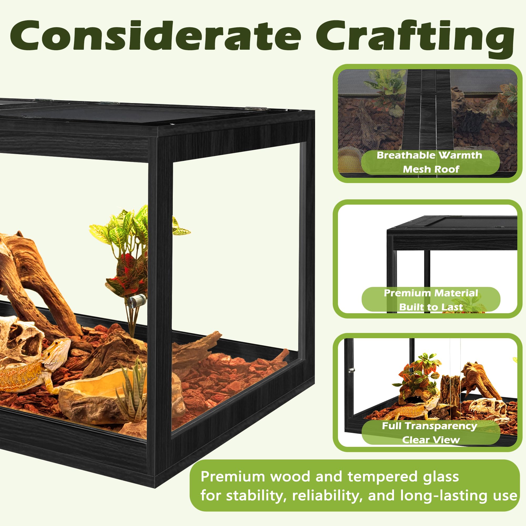 PROLEE dimensions guide image to help pick the right enclosure size