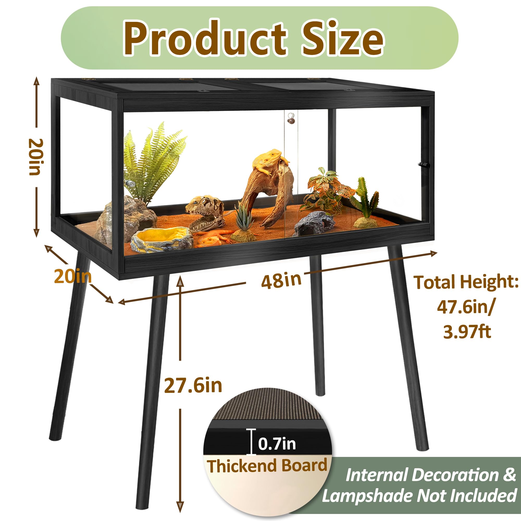 PROLEE four-sided tempered glass enclosure providing clear visibility and durability