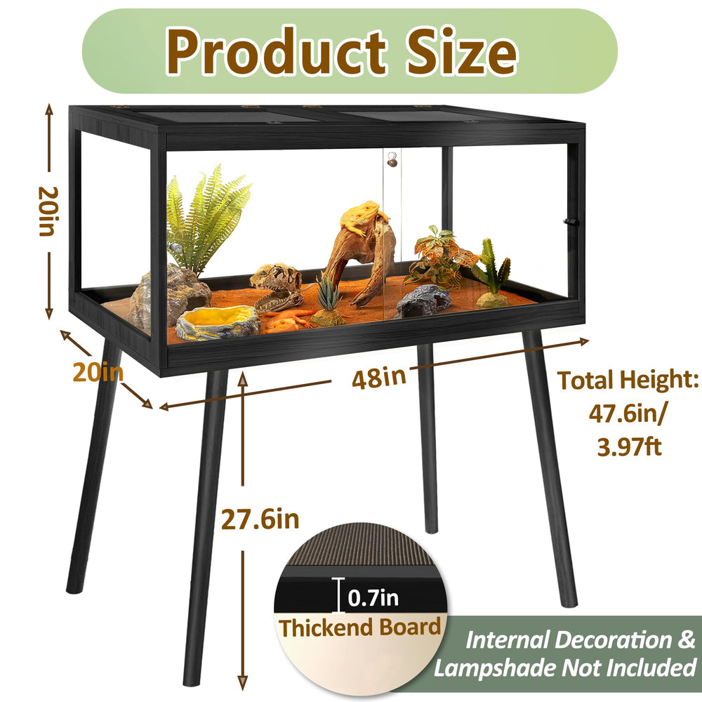 PROLEE four-sided tempered glass enclosure providing clear visibility and durability
