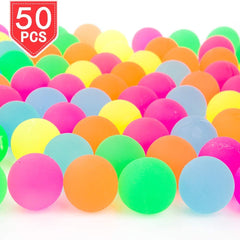 PROLOSO bouncy balls bright neon colors ideal for party giveaways