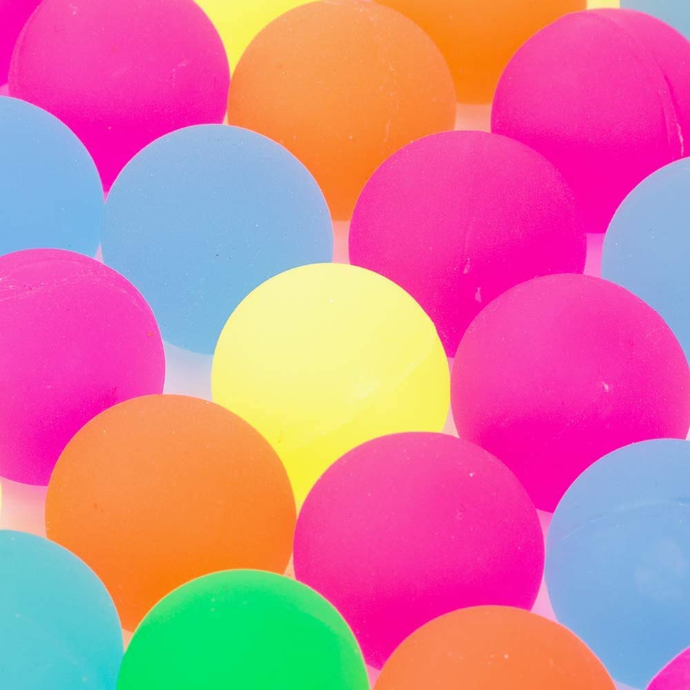 PROLOSO bouncy balls non-toxic durable material for safe, long-lasting play