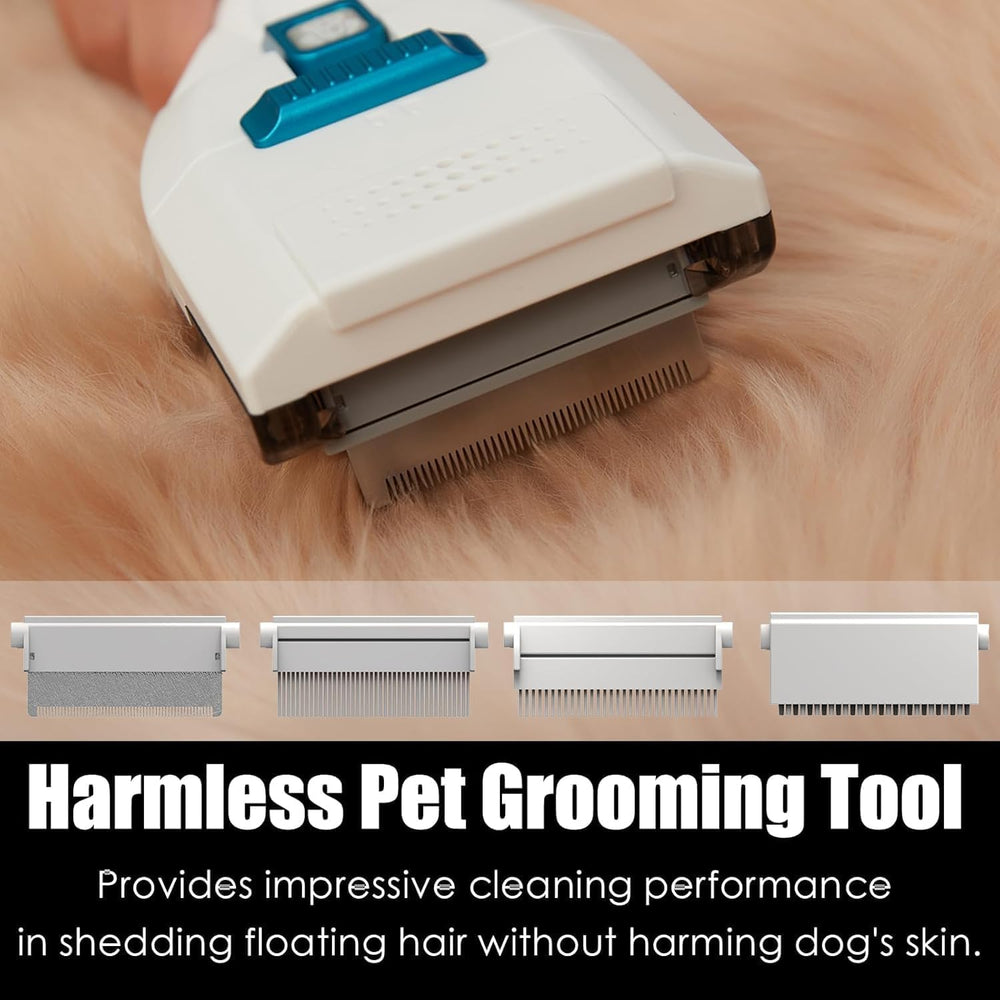 PROMOMO low-noise design protects pets during grooming.